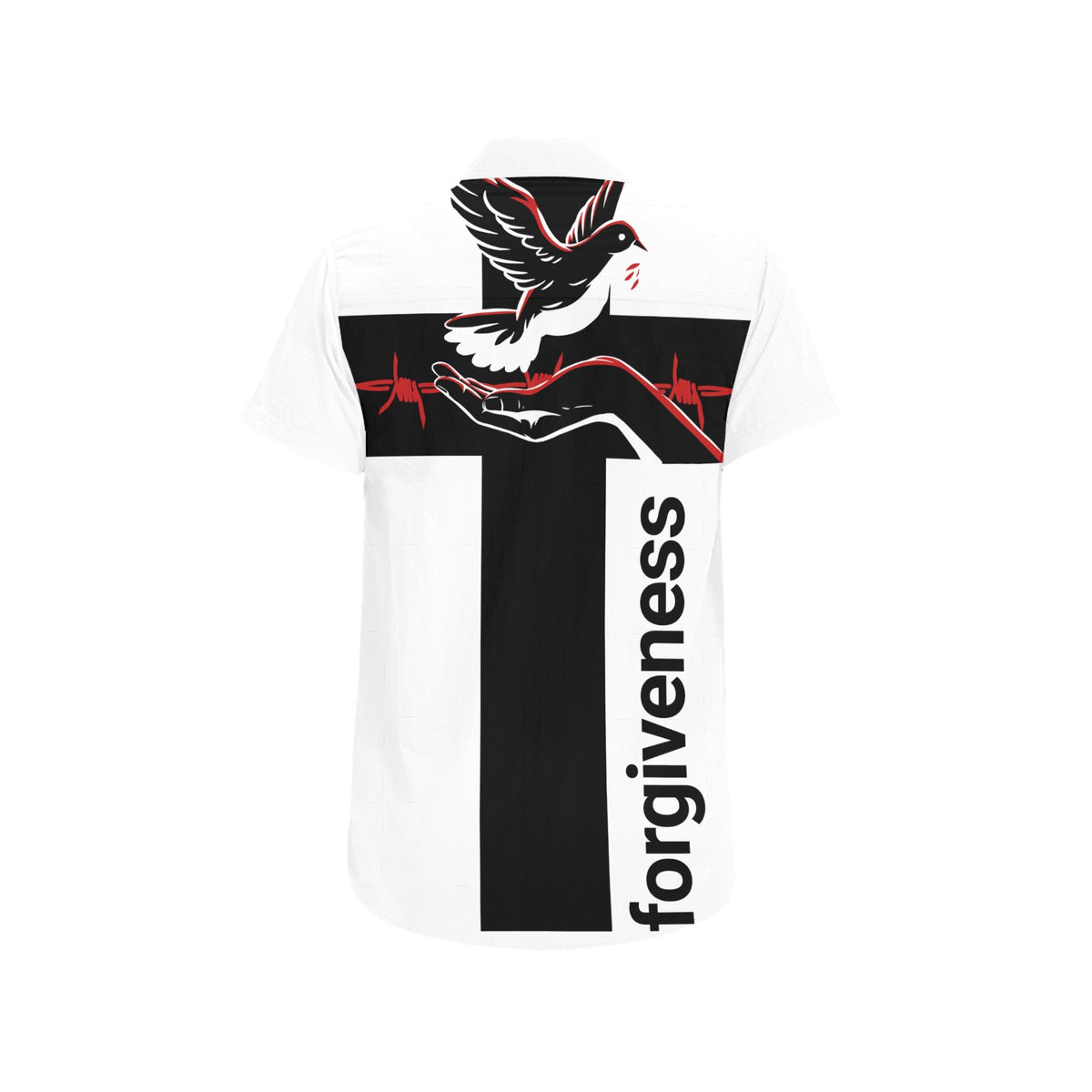 FORGIVENESS button up WHITE Men's