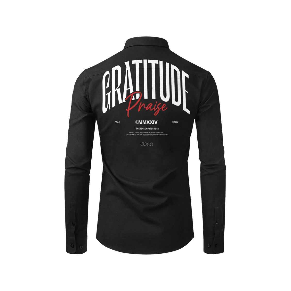 GRATITUDE button up Men's