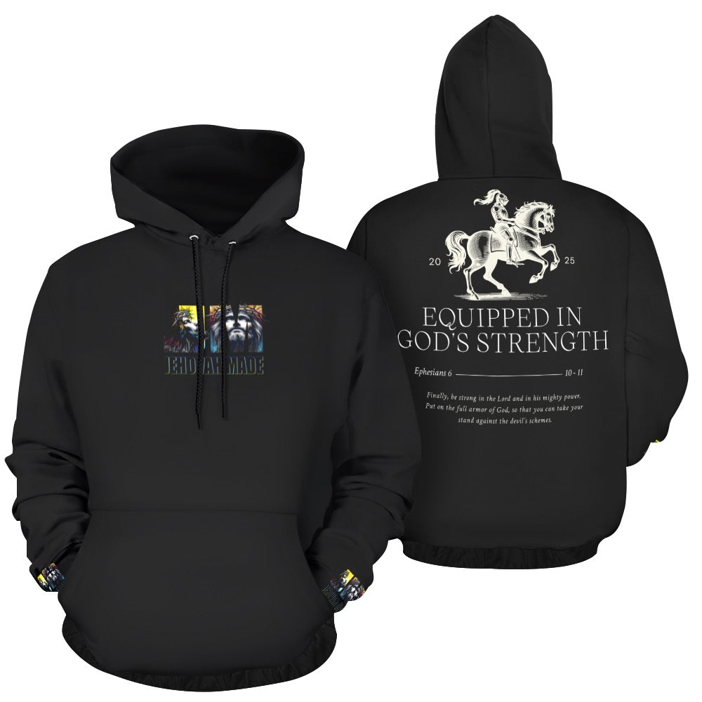 EQUIPPED IN GOD'S STRENGTH hoodie