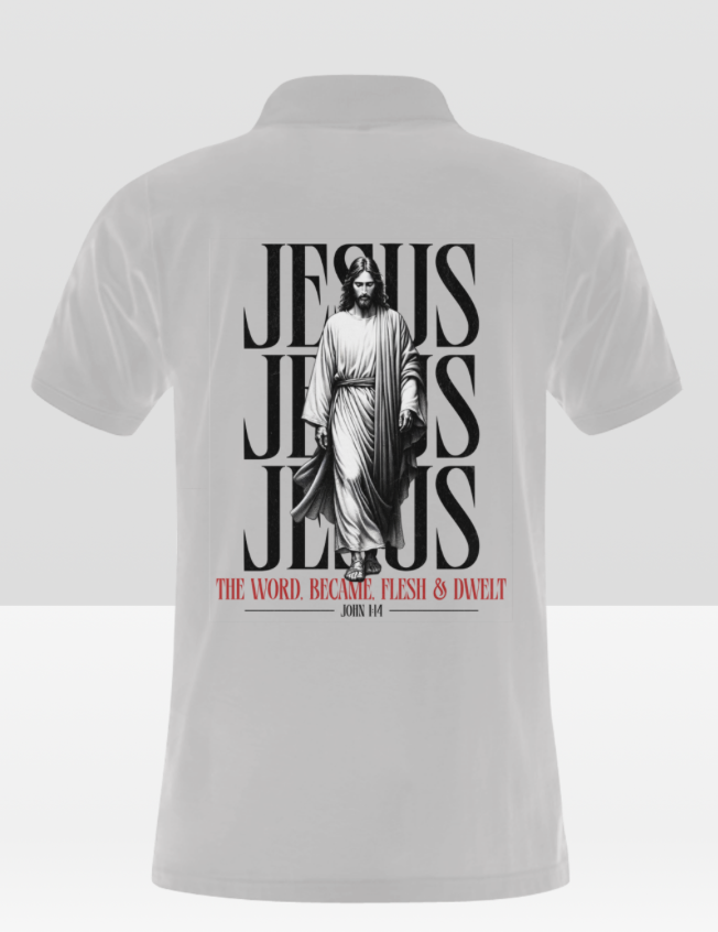 Words became Flesh polo Men's
