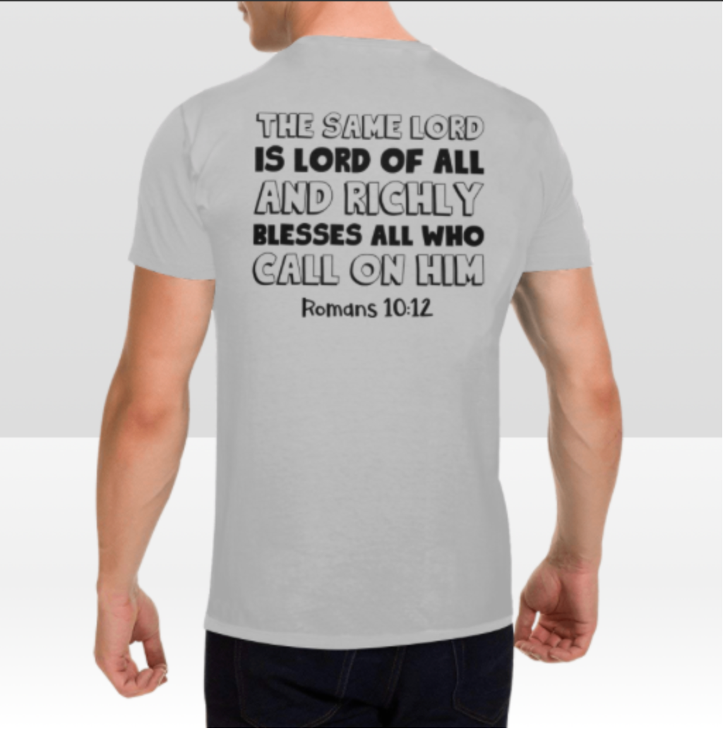 ROMANS 10:12 T-SHIRT