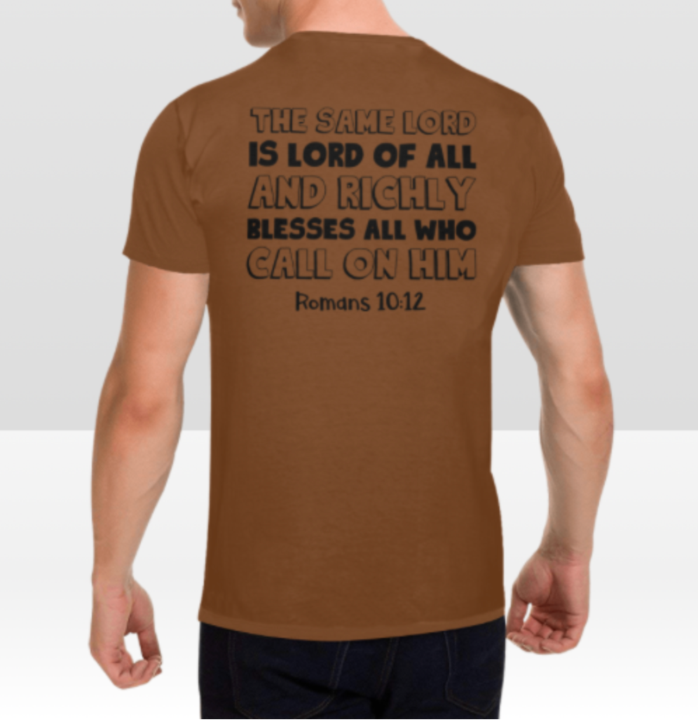 ROMANS 10:12 T-SHIRT