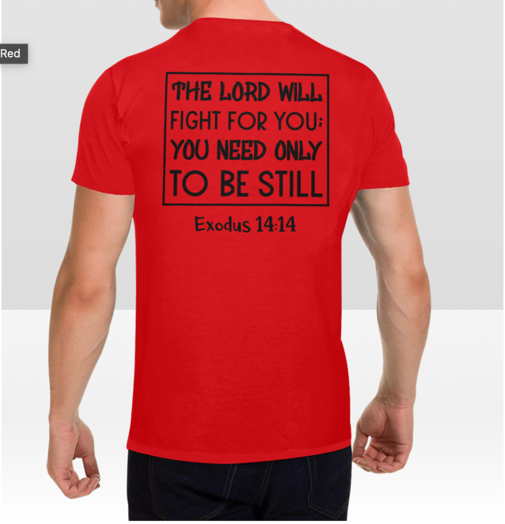 EXODUS 14:14 T-SHIRT