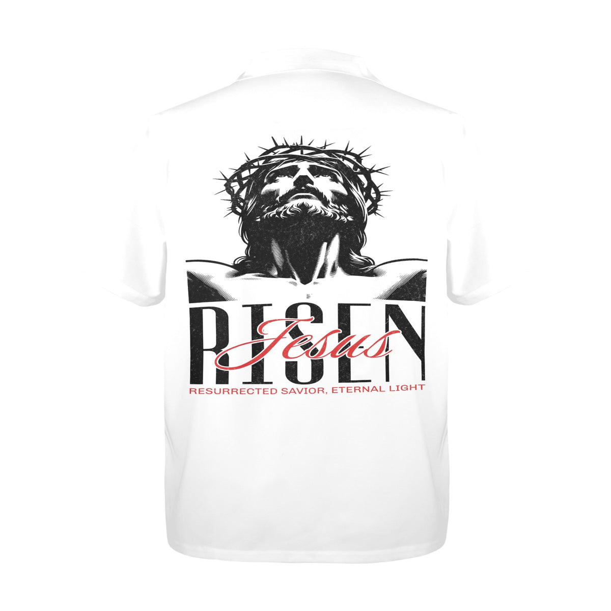 Risen-Black-BUTTON UP Men's