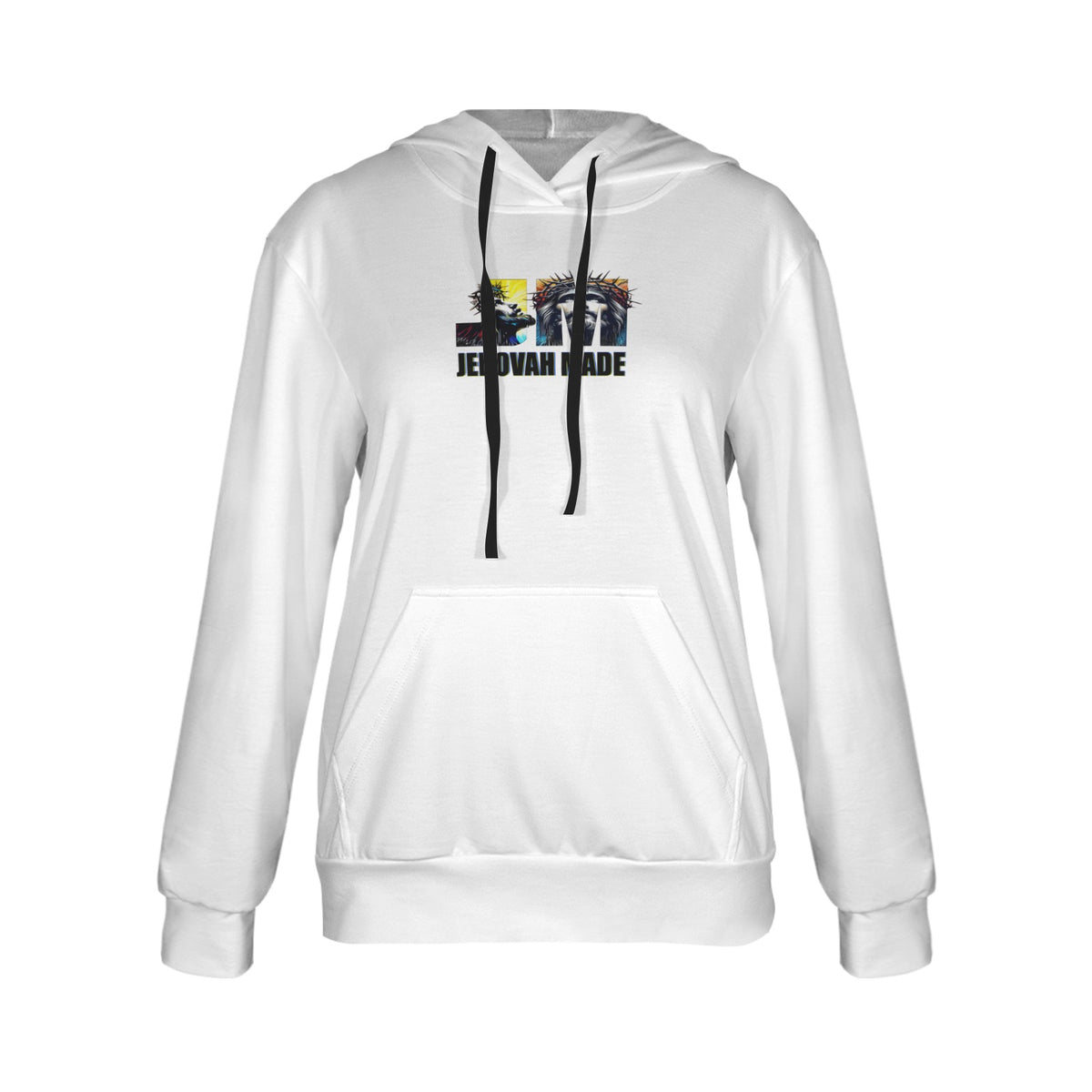 John 3:16 Women's Drawstring Pocket Hoodie