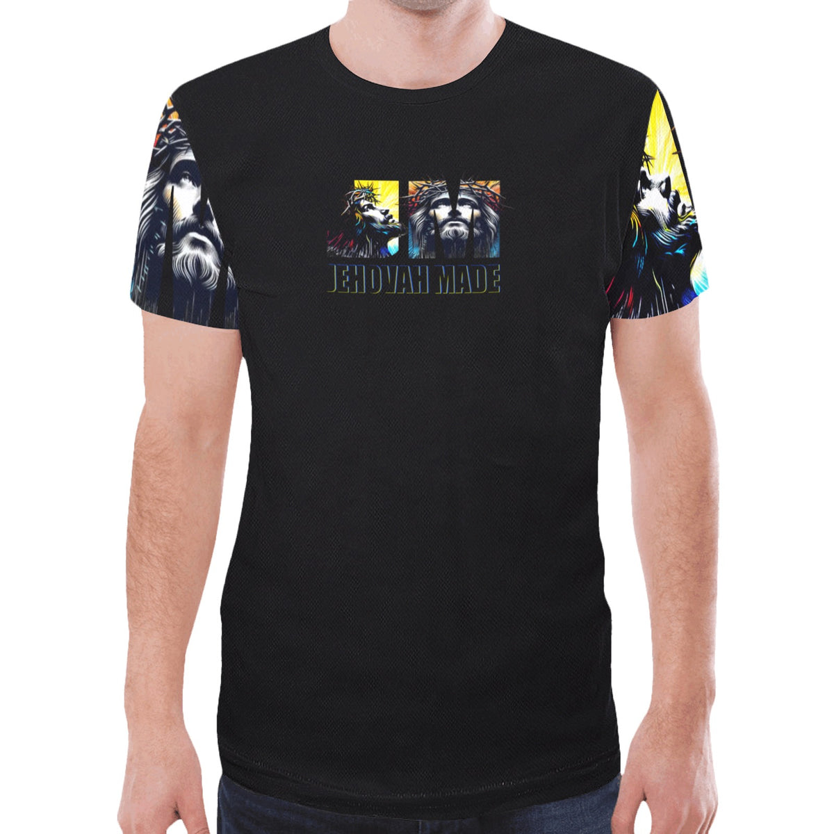 word became flesh logo sleeve t shirt DELETE