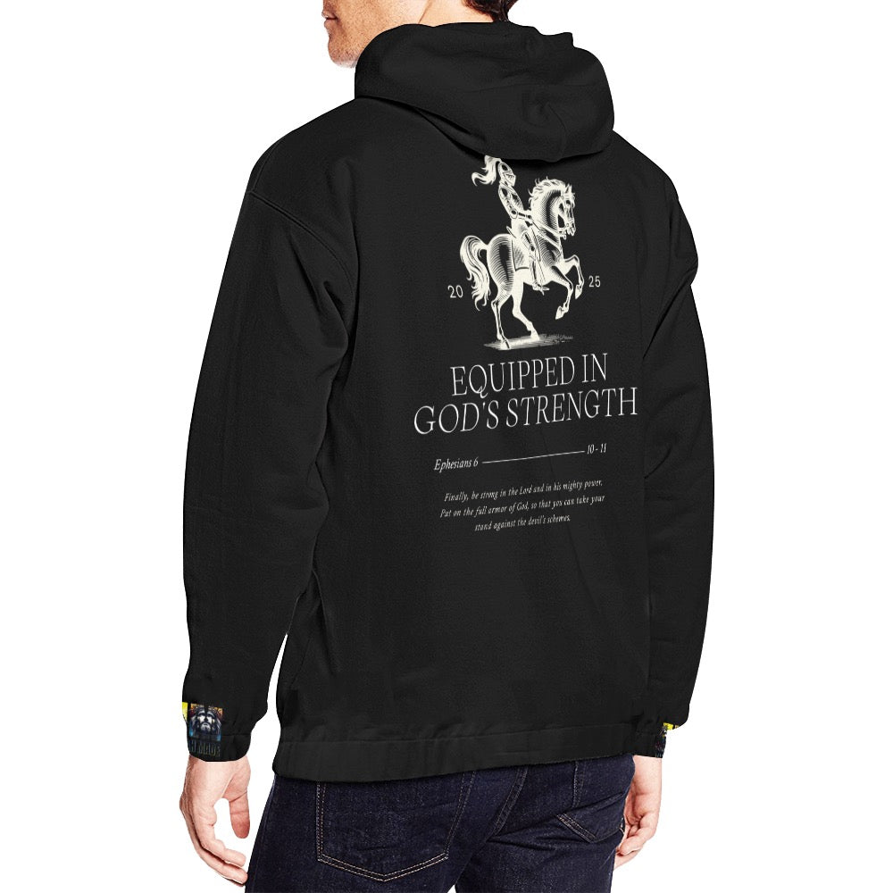 EQUIPPED IN GOD'S STRENGTH hoodie