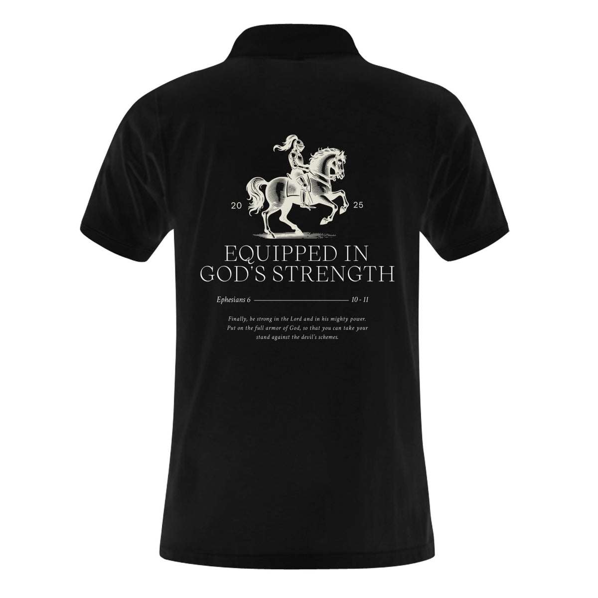 EQUIPPED IN STRENGTH polo Men's