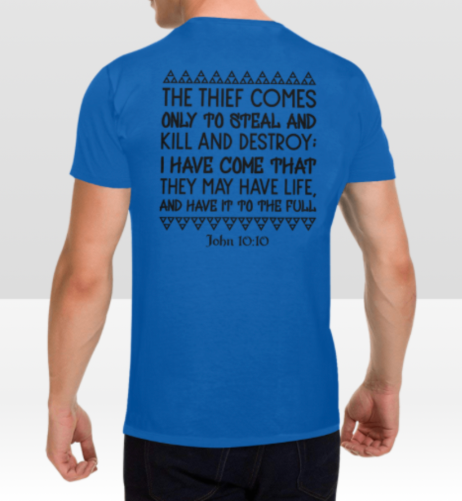 JOHN 10:10 MENS T-SHIRT