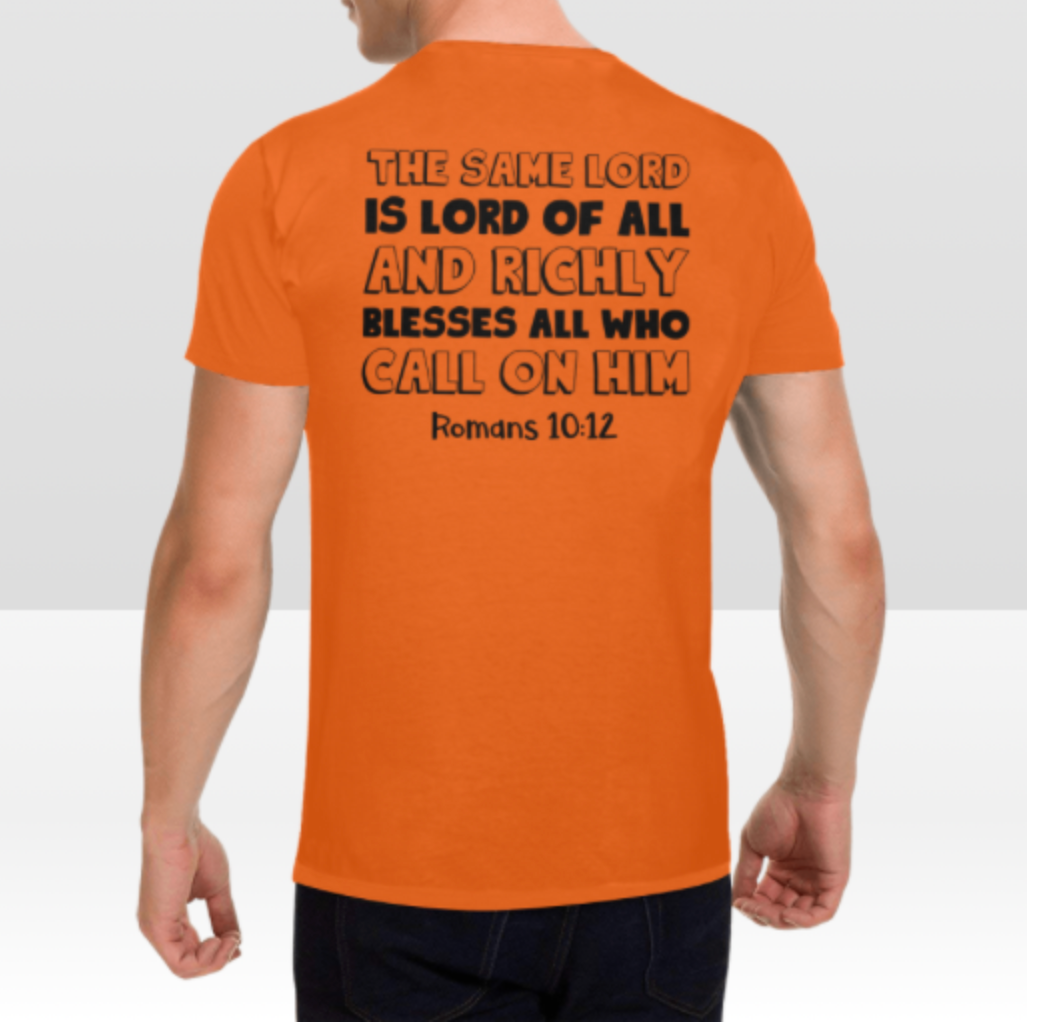 ROMANS 10:12 T-SHIRT
