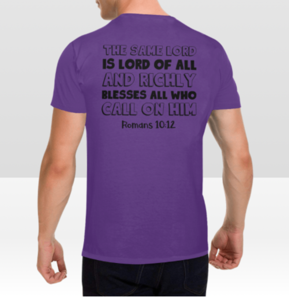 ROMANS 10:12 T-SHIRT