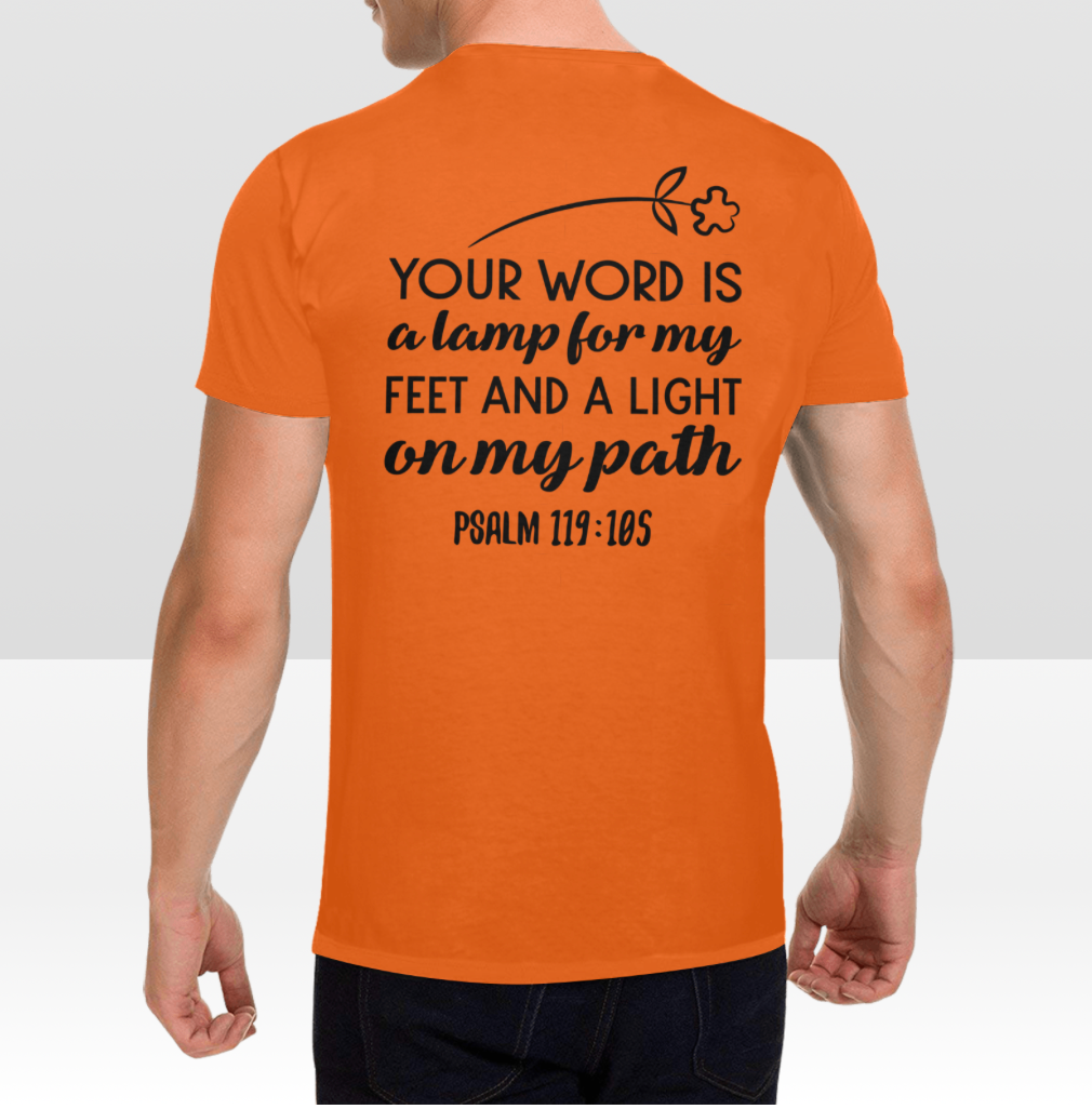 PSALM 119:105 MENS T-SHIRT