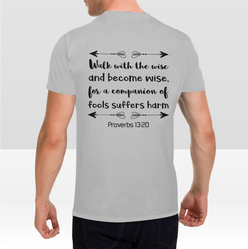 PROVERBS 13:20 MENS T-SHIRT