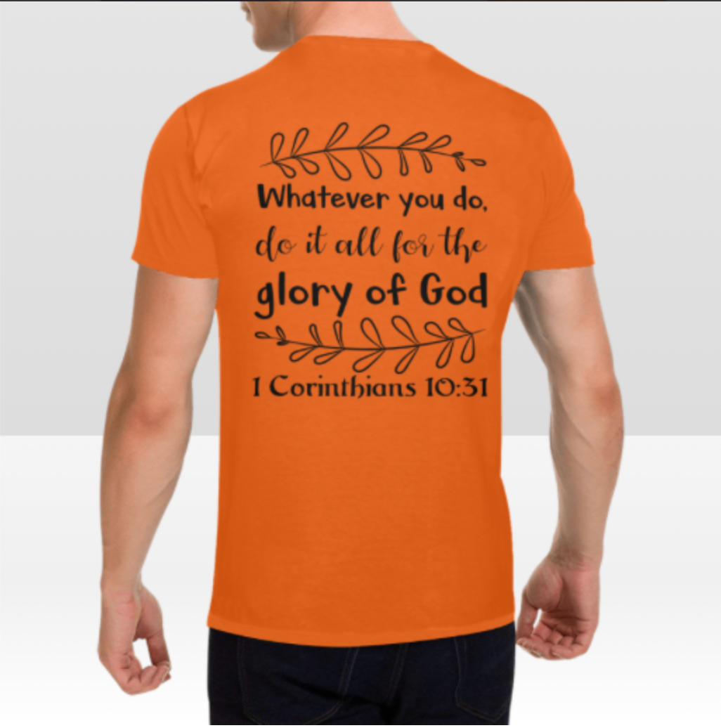 1 CORINTHIANS 10:31 MENS T-SHIRT
