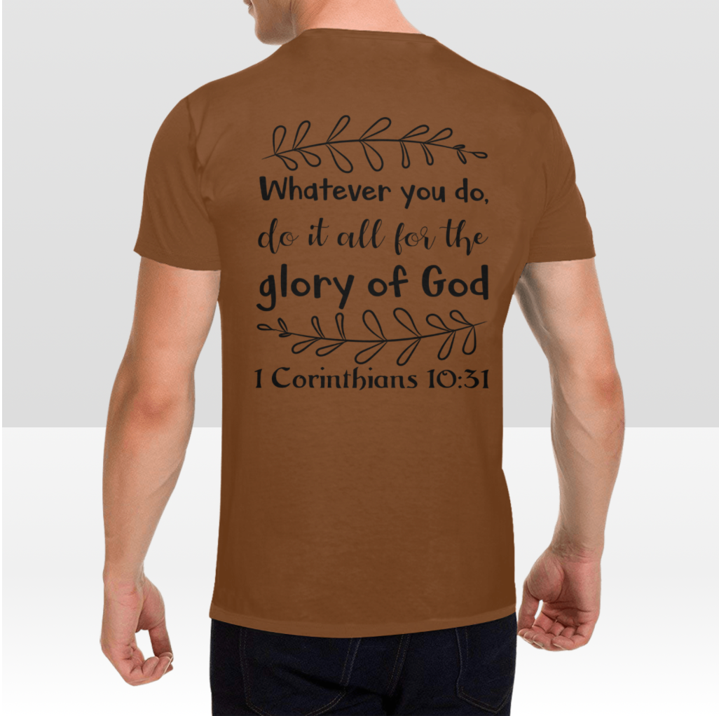 1 CORINTHIANS 10:31 MENS T-SHIRT
