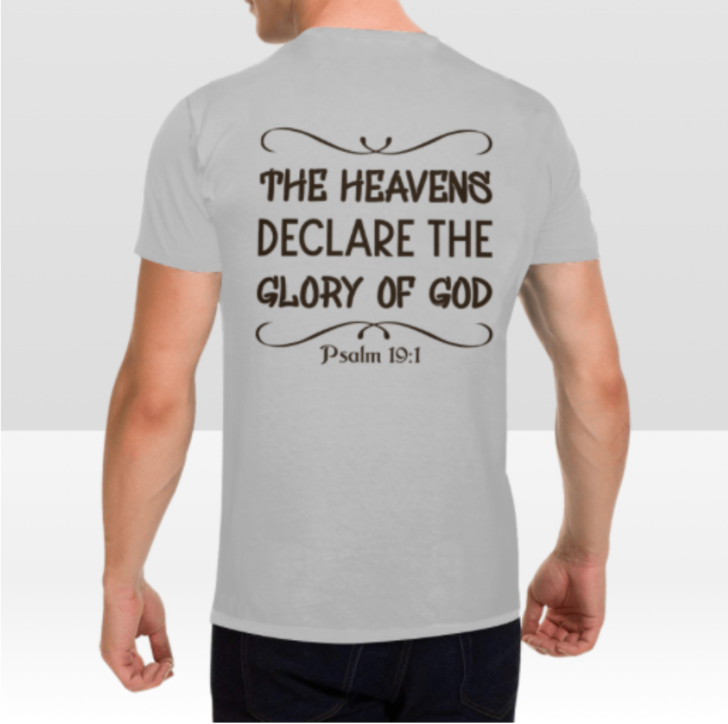 PSALM 19:1 MENS T-SHIRT