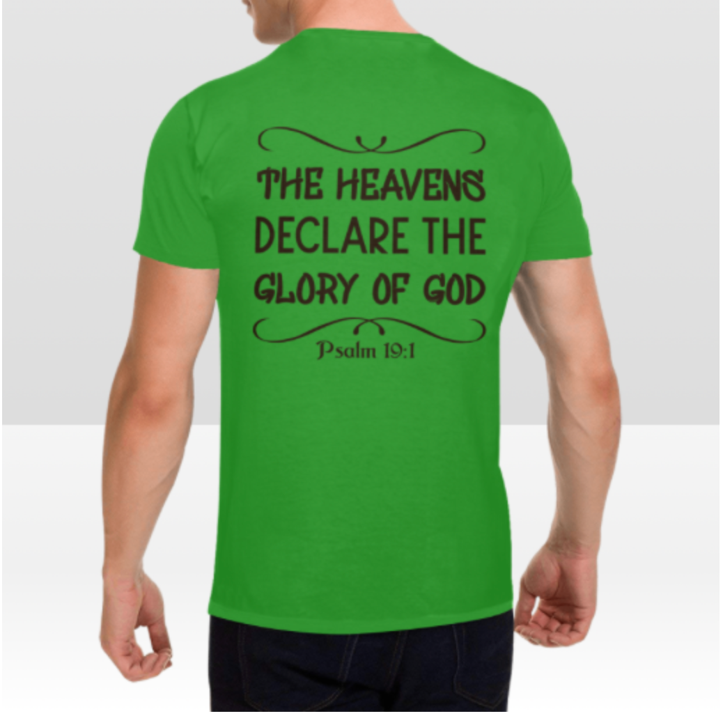PSALM 19:1 MENS T-SHIRT