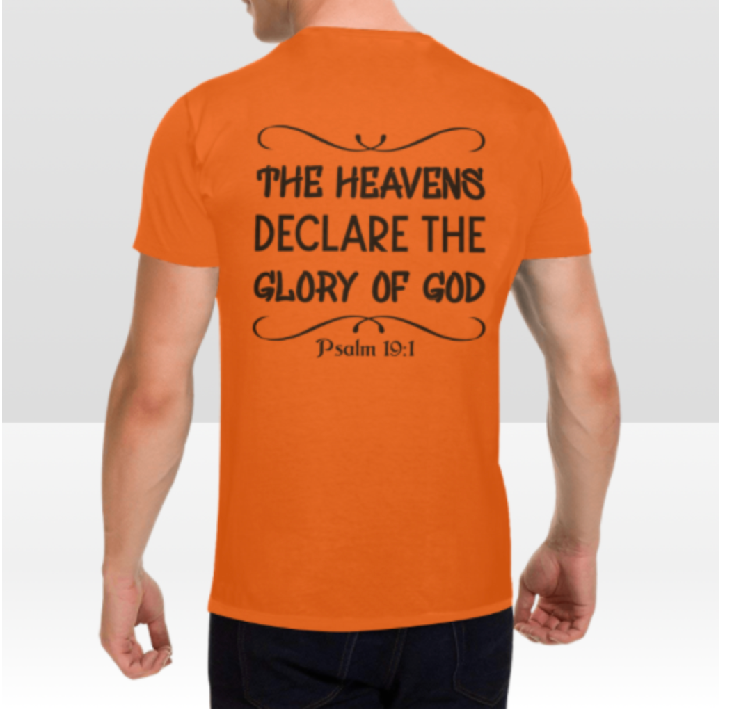 PSALM 19:1 MENS T-SHIRT