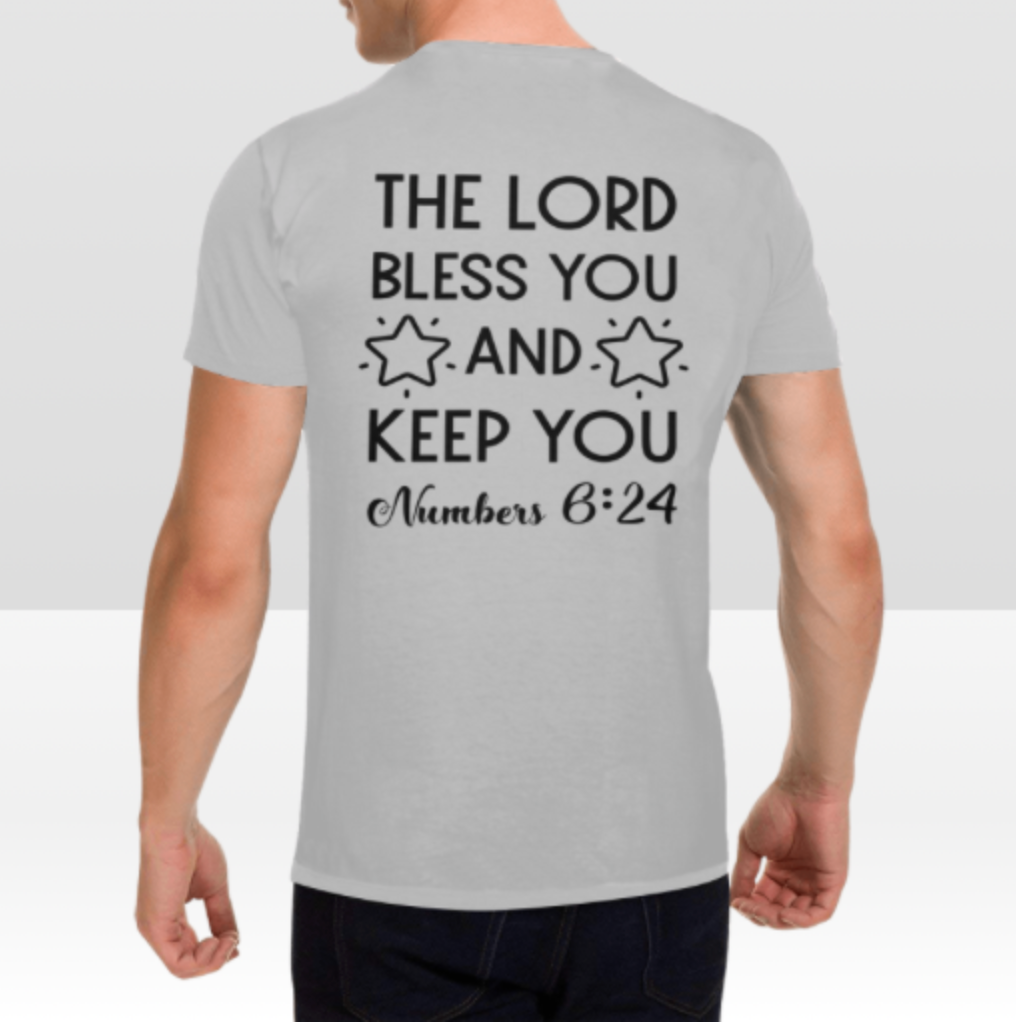 NUMBERS 6:24 MENS T-SHIRT