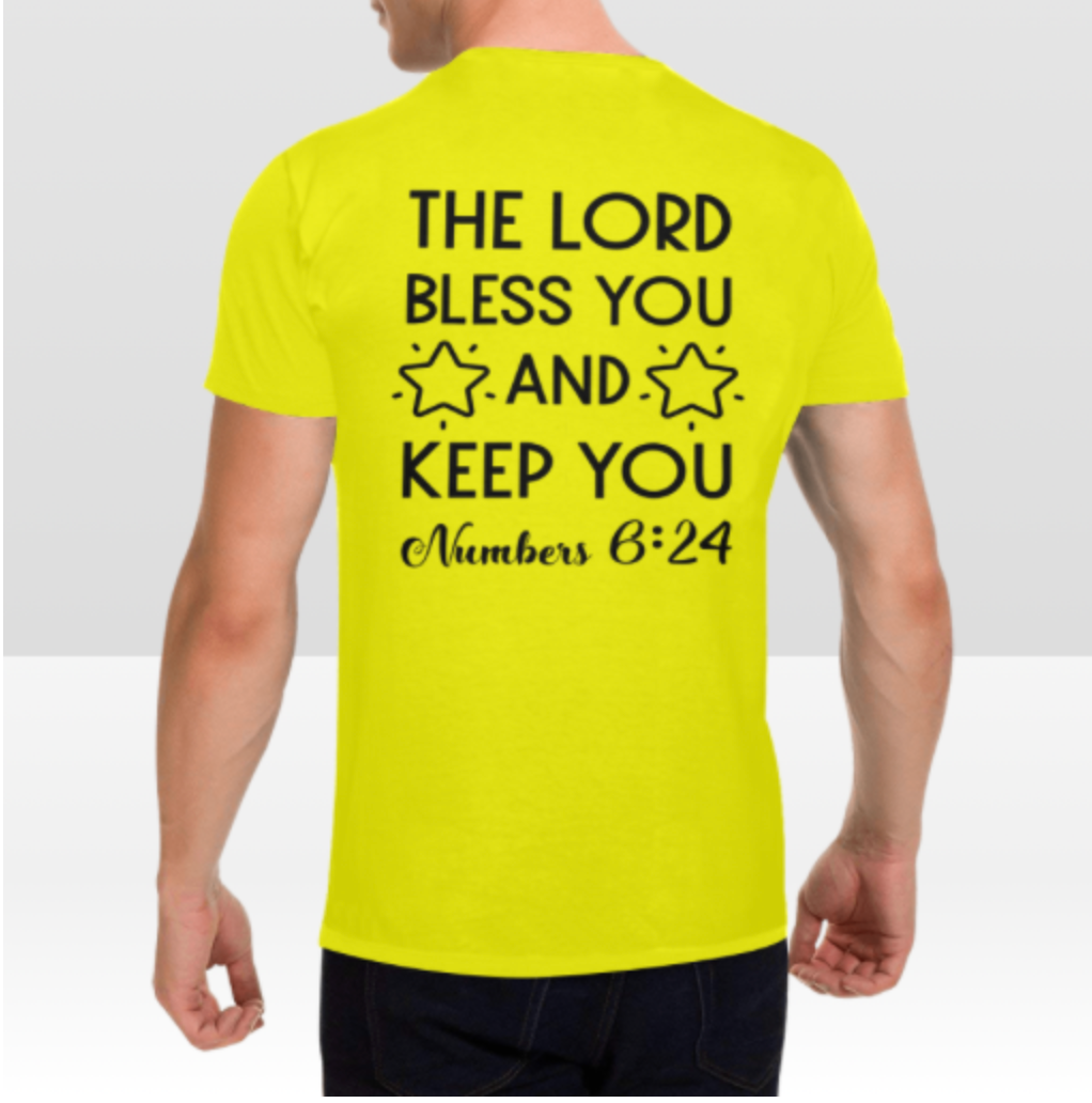 NUMBERS 6:24 MENS T-SHIRT