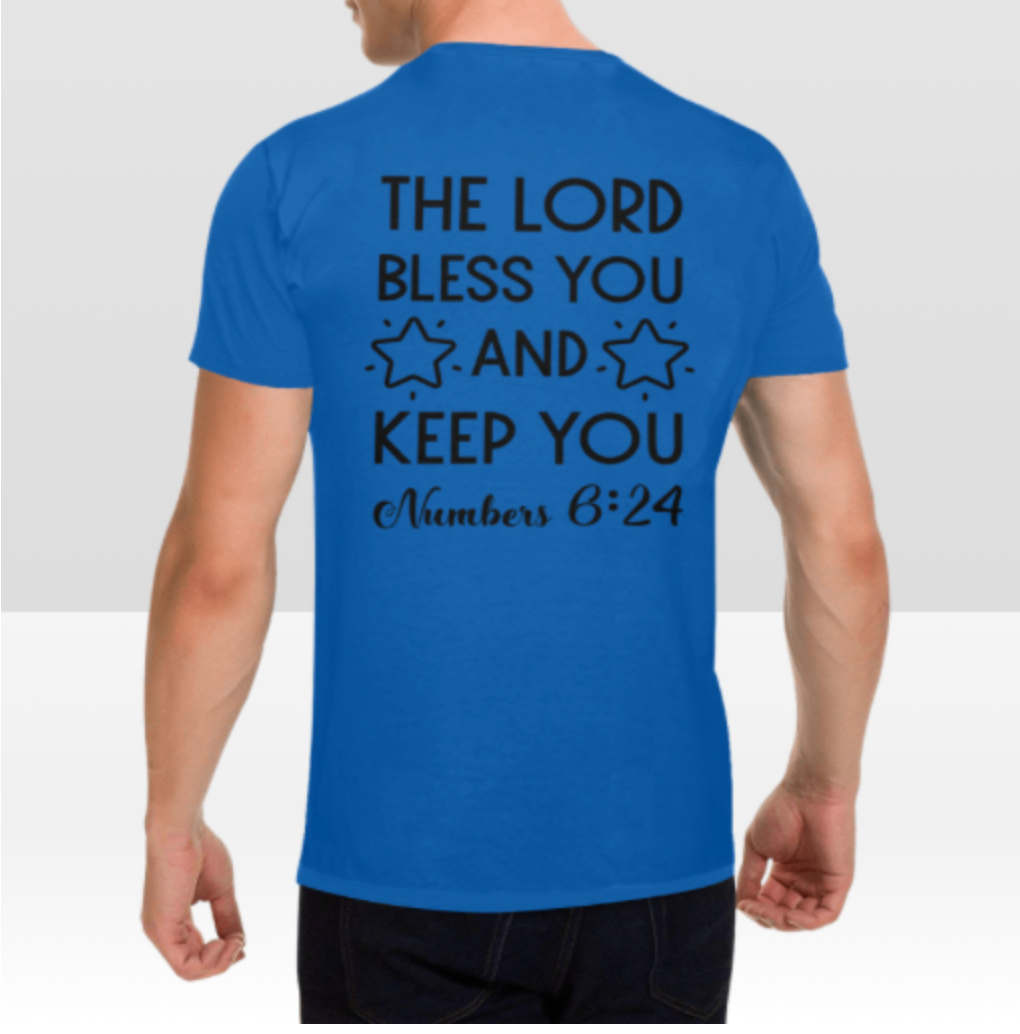 NUMBERS 6:24 MENS T-SHIRT