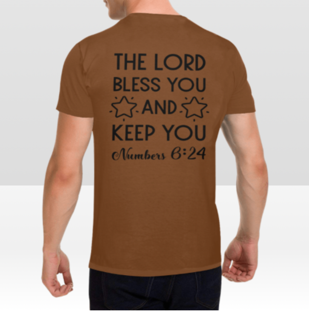 NUMBERS 6:24 MENS T-SHIRT