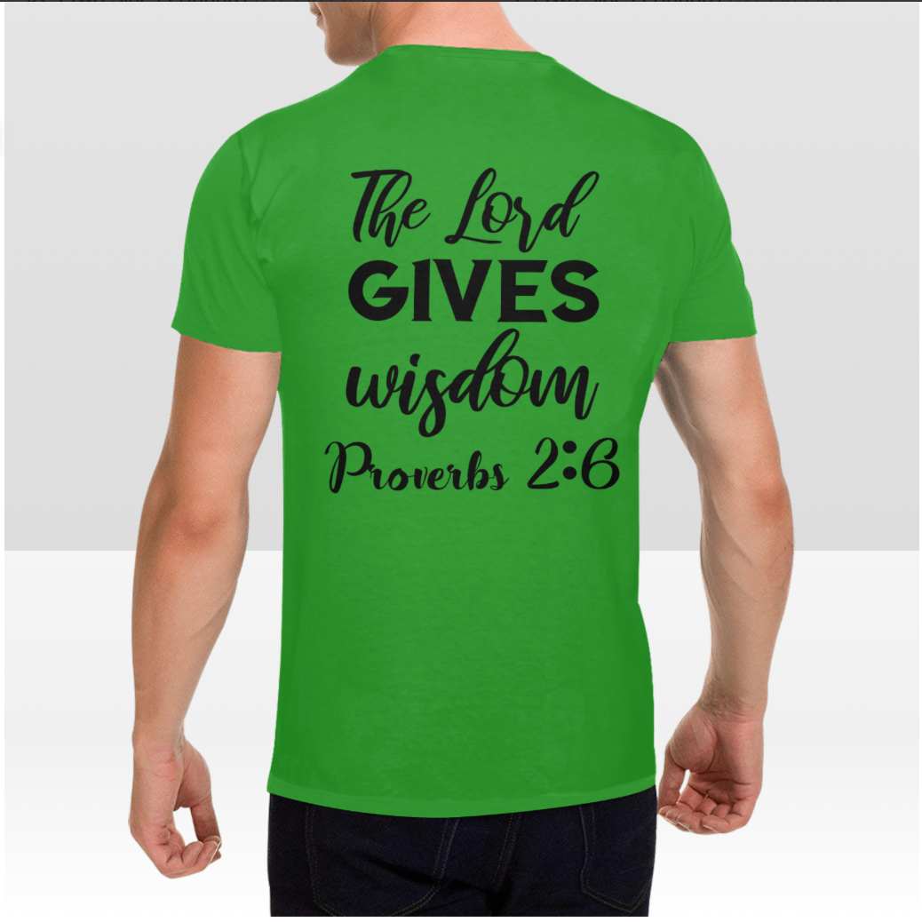PROVERBS 2:6 MENS T-SHIRT