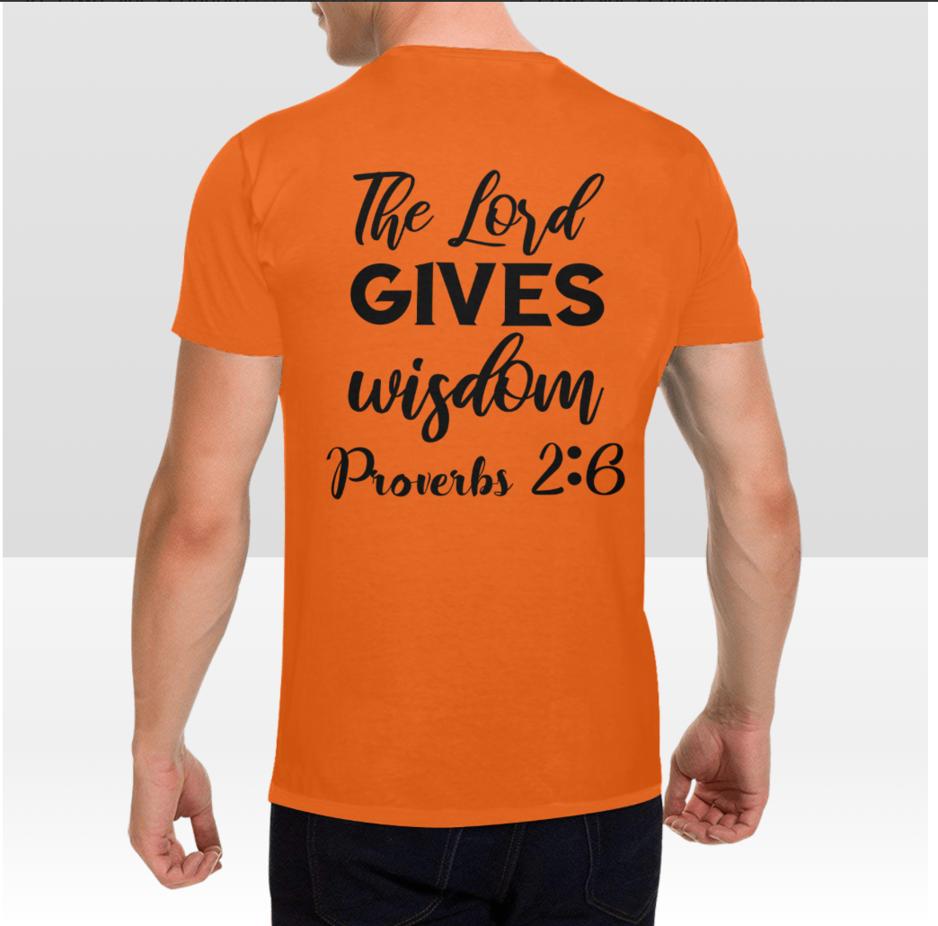 PROVERBS 2:6 MENS T-SHIRT