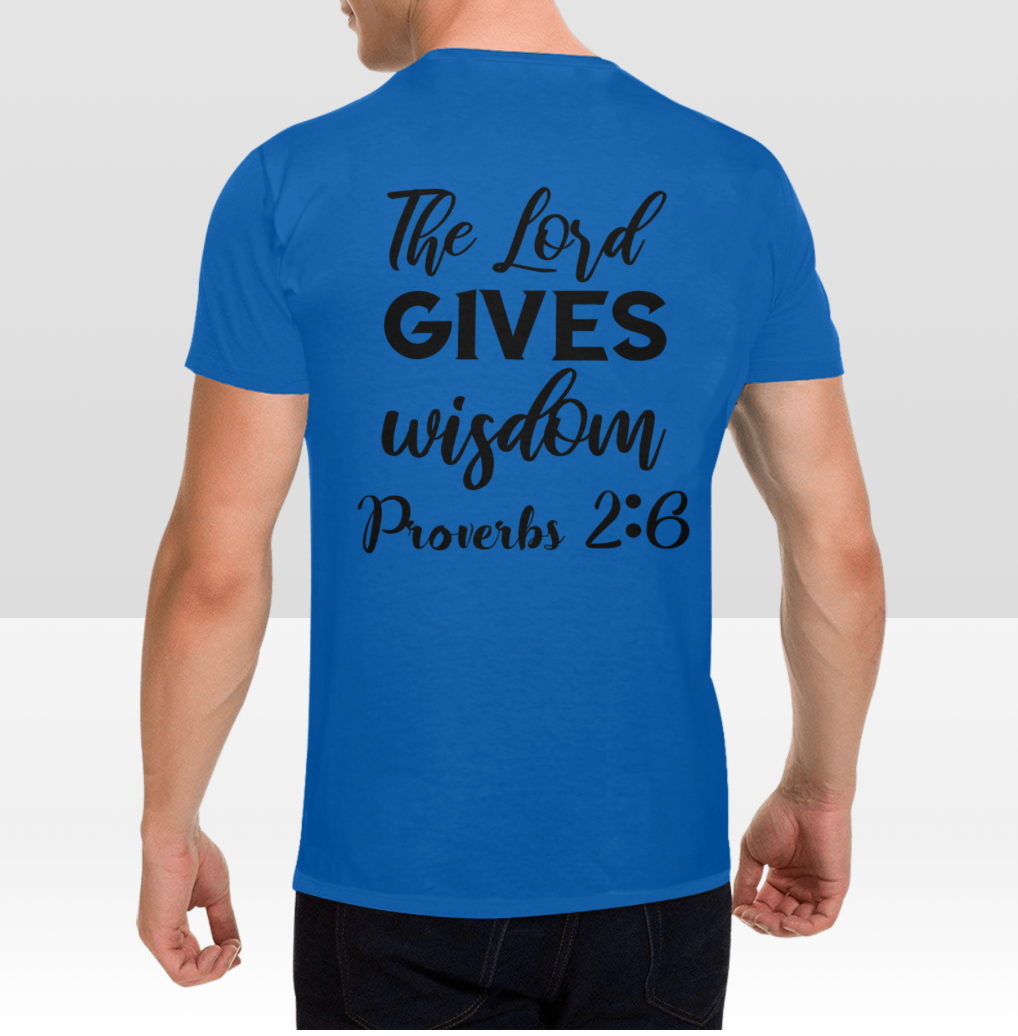 PROVERBS 2:6 MENS T-SHIRT