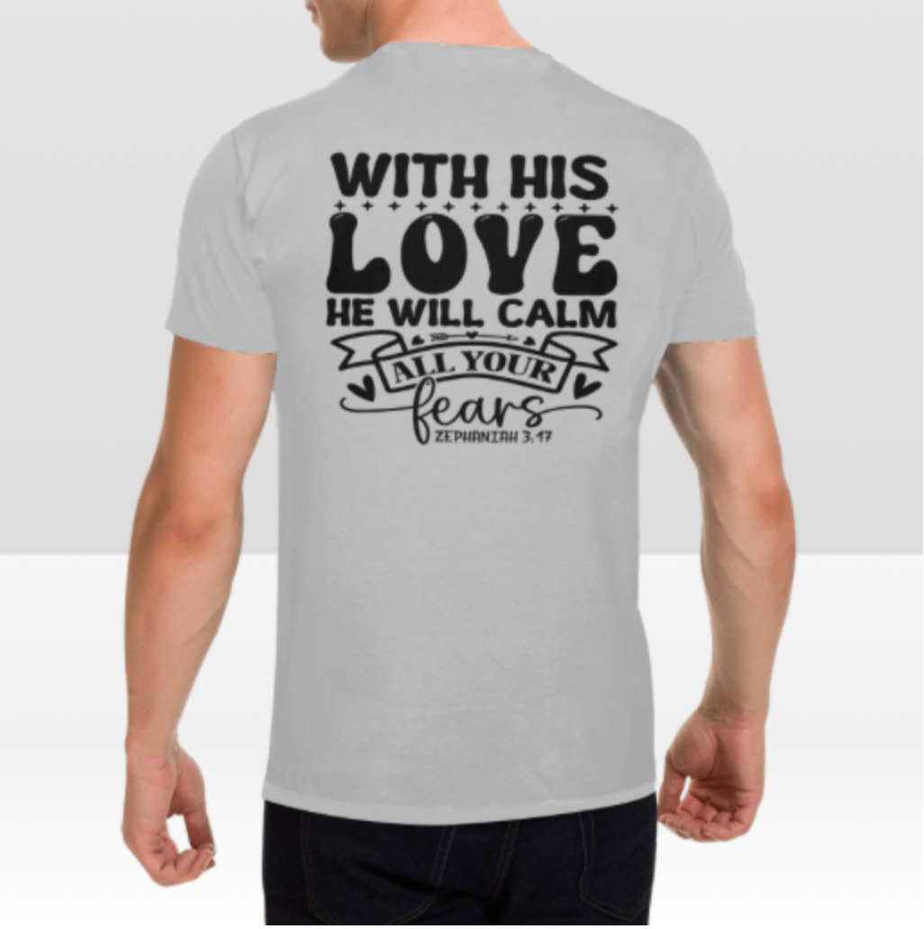 ZEPHANIAH 3:17 MENS T-SHIRT