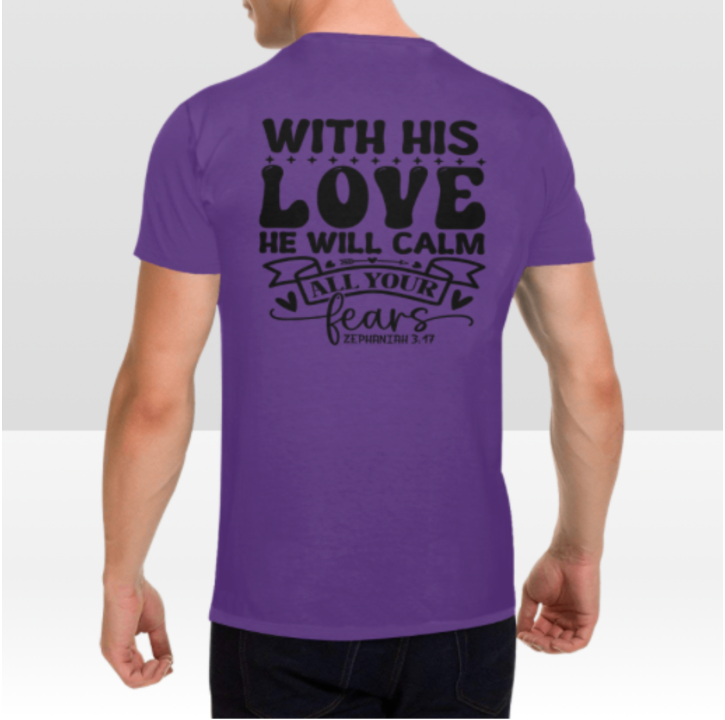 ZEPHANIAH 3:17 MENS T-SHIRT