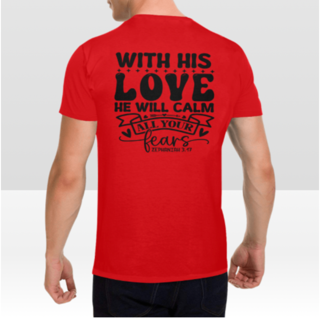 ZEPHANIAH 3:17 MENS T-SHIRT