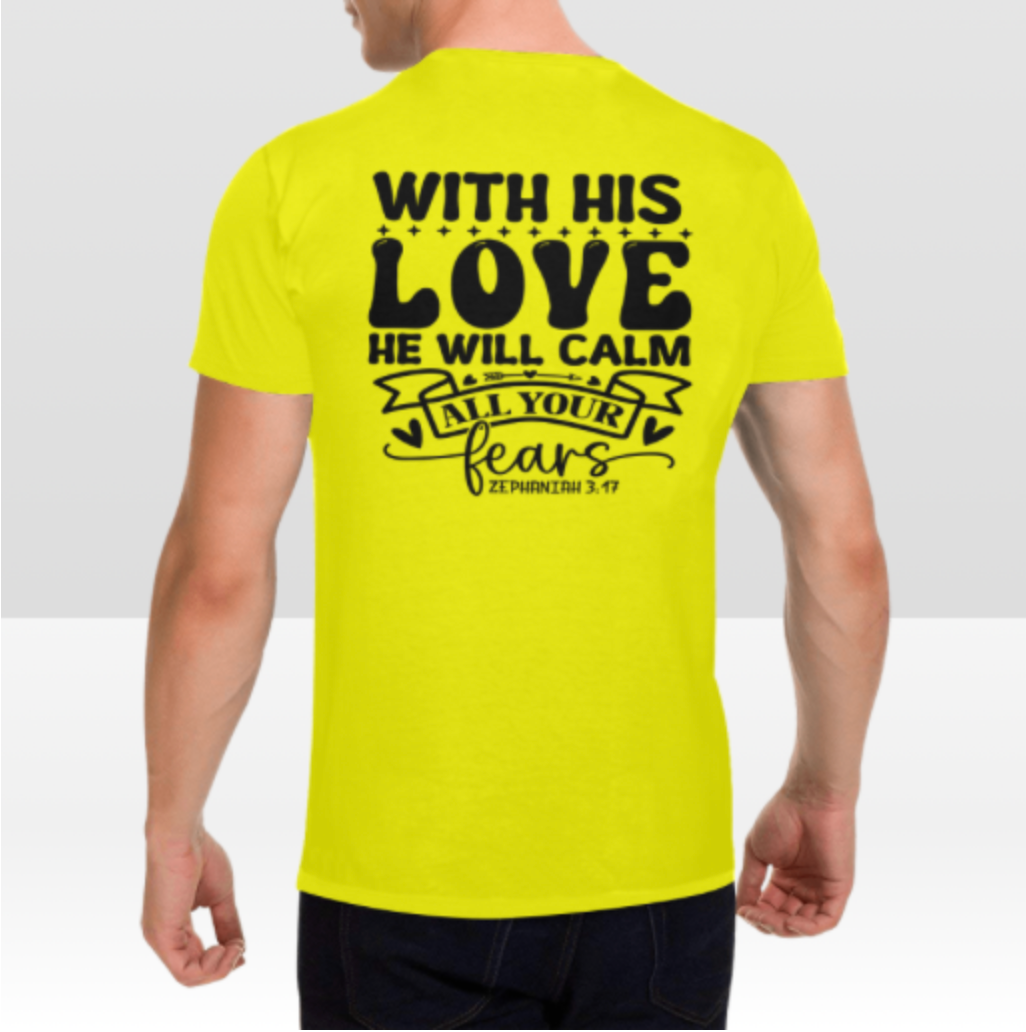 ZEPHANIAH 3:17 MENS T-SHIRT
