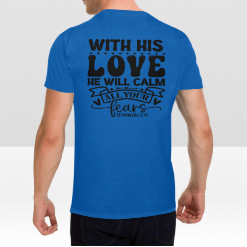 ZEPHANIAH 3:17 MENS T-SHIRT