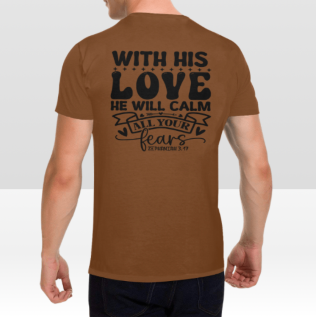 ZEPHANIAH 3:17 MENS T-SHIRT