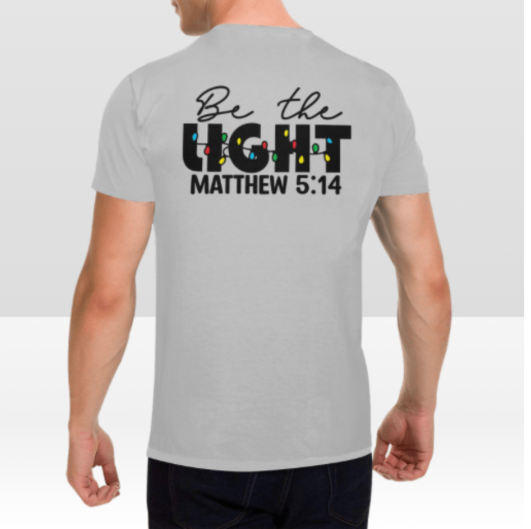 MATTHEW 5:14 MENS T-SHIRT