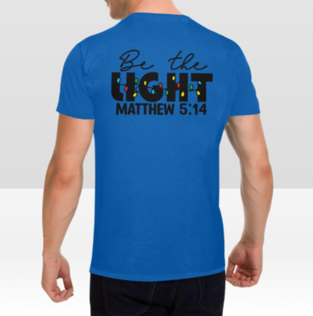 MATTHEW 5:14 MENS T-SHIRT