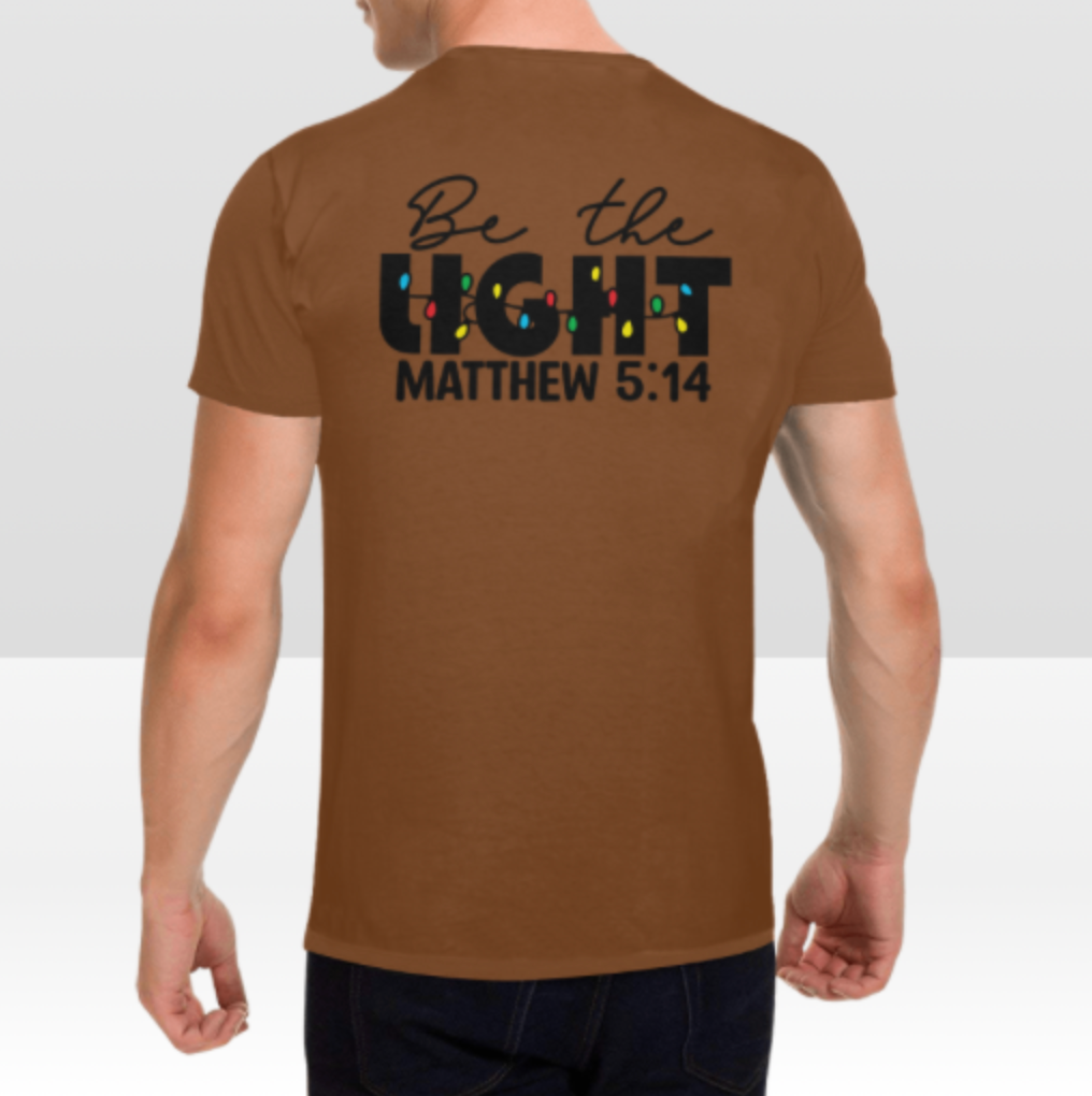 MATTHEW 5:14 MENS T-SHIRT