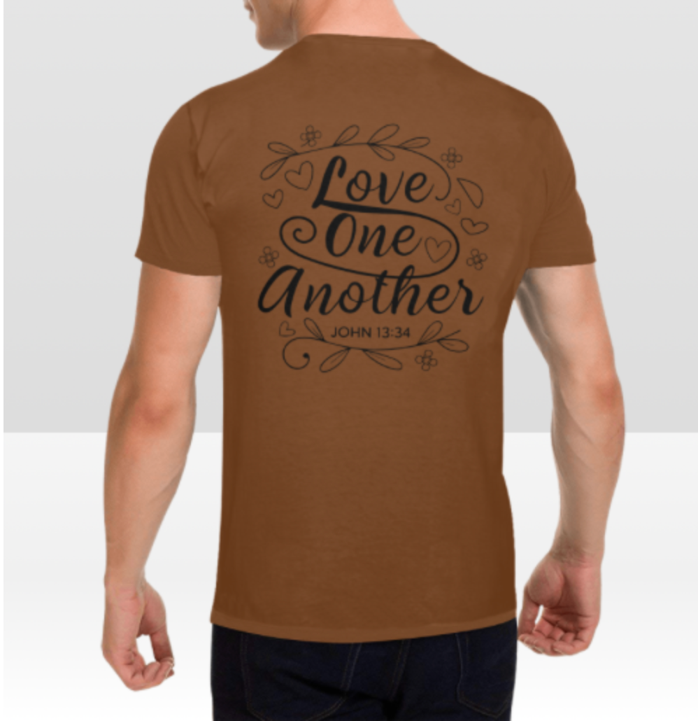 JOHN 13:34 MENS T-SHIRT