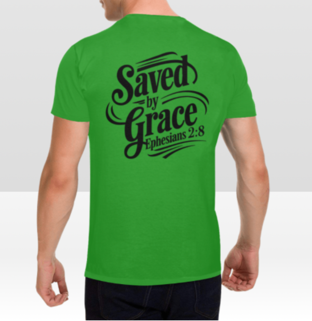 EPHESIANS 2:8 MENS T-SHIRT