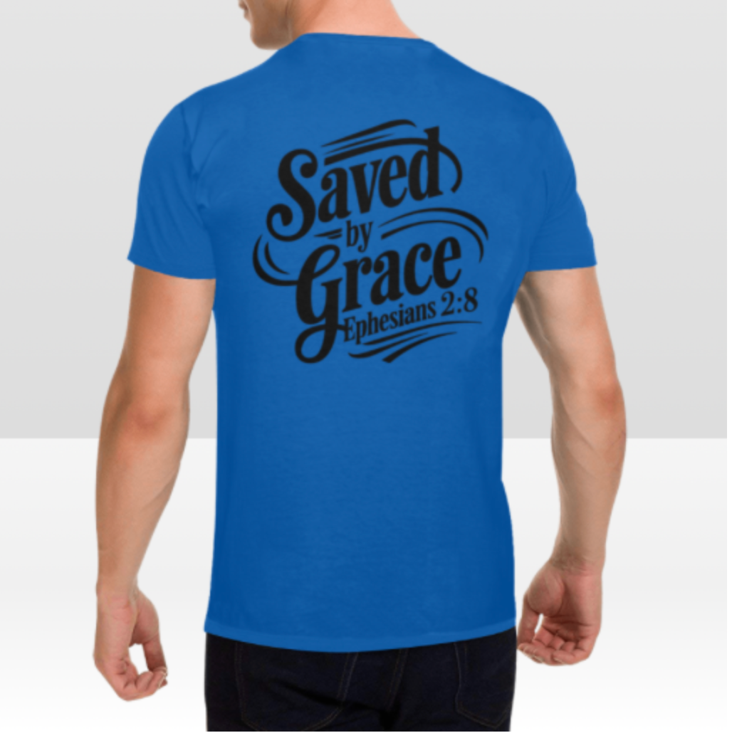 EPHESIANS 2:8 MENS T-SHIRT