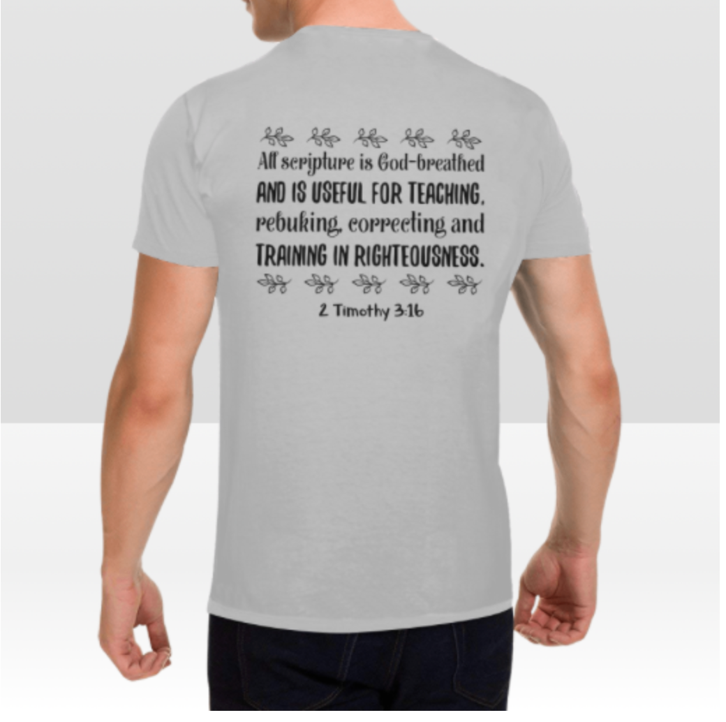 2 TIMOTHY 3:16 MENS T-SHIRT
