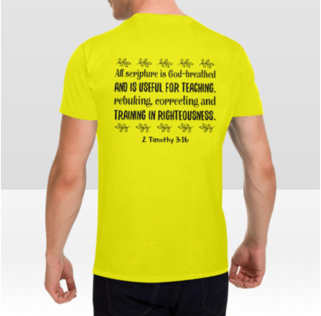 2 TIMOTHY 3:16 MENS T-SHIRT