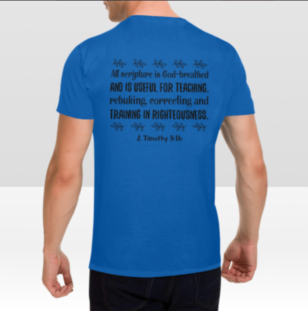 2 TIMOTHY 3:16 MENS T-SHIRT