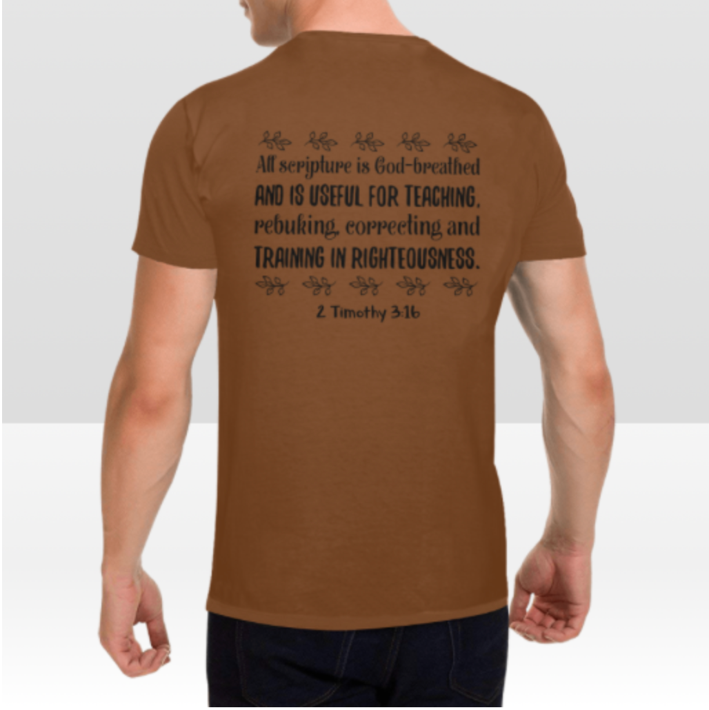2 TIMOTHY 3:16 MENS T-SHIRT