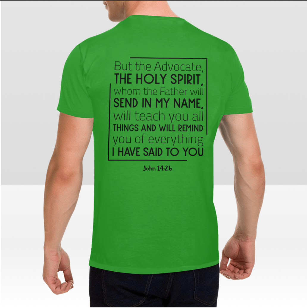 JOHN 14:26 MENS T-SHIRT