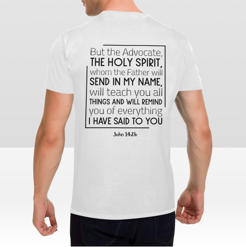 JOHN 14:26 MENS T-SHIRT