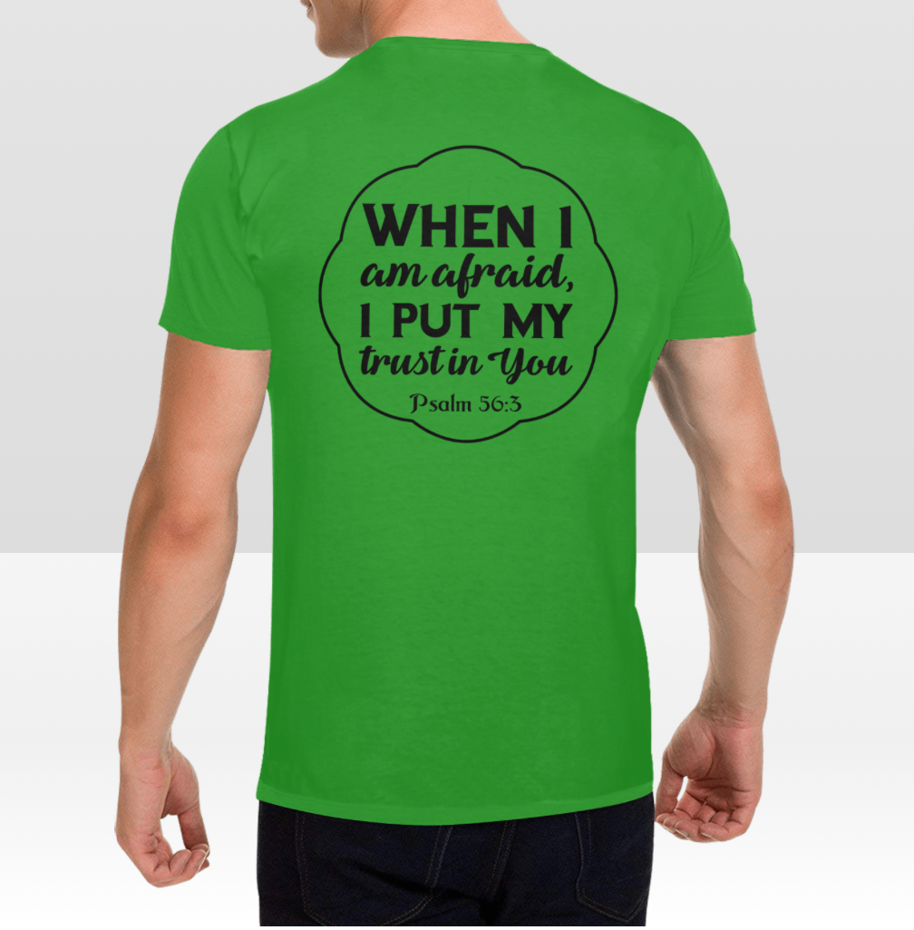 PSALM 56:3 MENS T-SHIRT