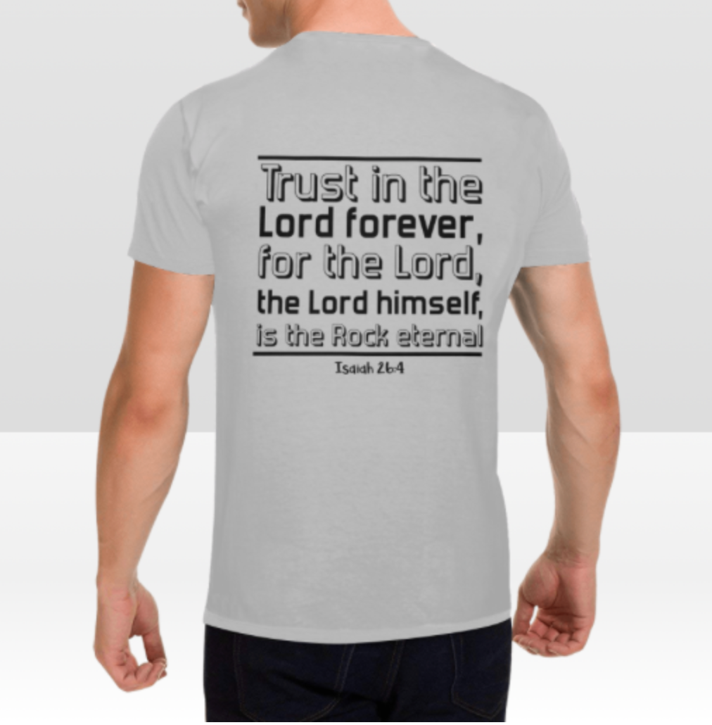 ISAIAH 26:4 MENS T-SHIRT