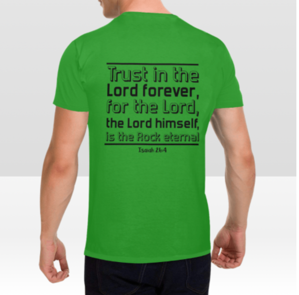 ISAIAH 26:4 MENS T-SHIRT